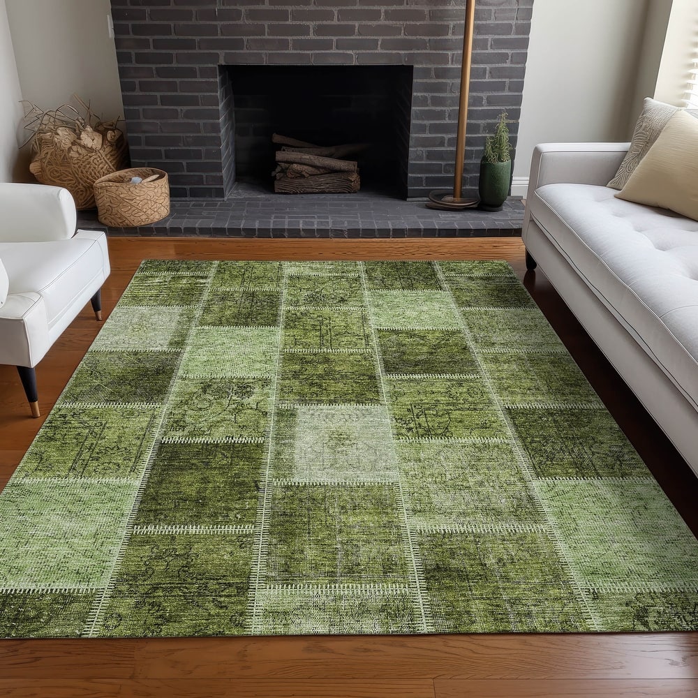Premium Washable Super Soft Vintage Patchwork Mayfield Rug