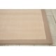 preview thumbnail 8 of 6, Nourison Sisal Soft Modern Solid Cream Bordered Area Rug