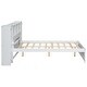 preview thumbnail 9 of 10, Full Size Platform Bed with Storage Headboard and Lockers