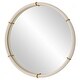 preview thumbnail 3 of 4, Uttermost 09950 Cyprus 43" Diameter Circular Flat Accent Mirror