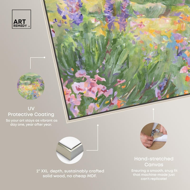 Blooming Fields Canvas by Art Remedy