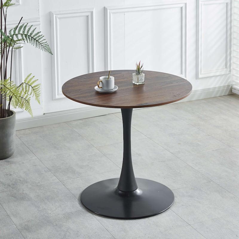 Special Dining Table with Wood dining table top and metal legs