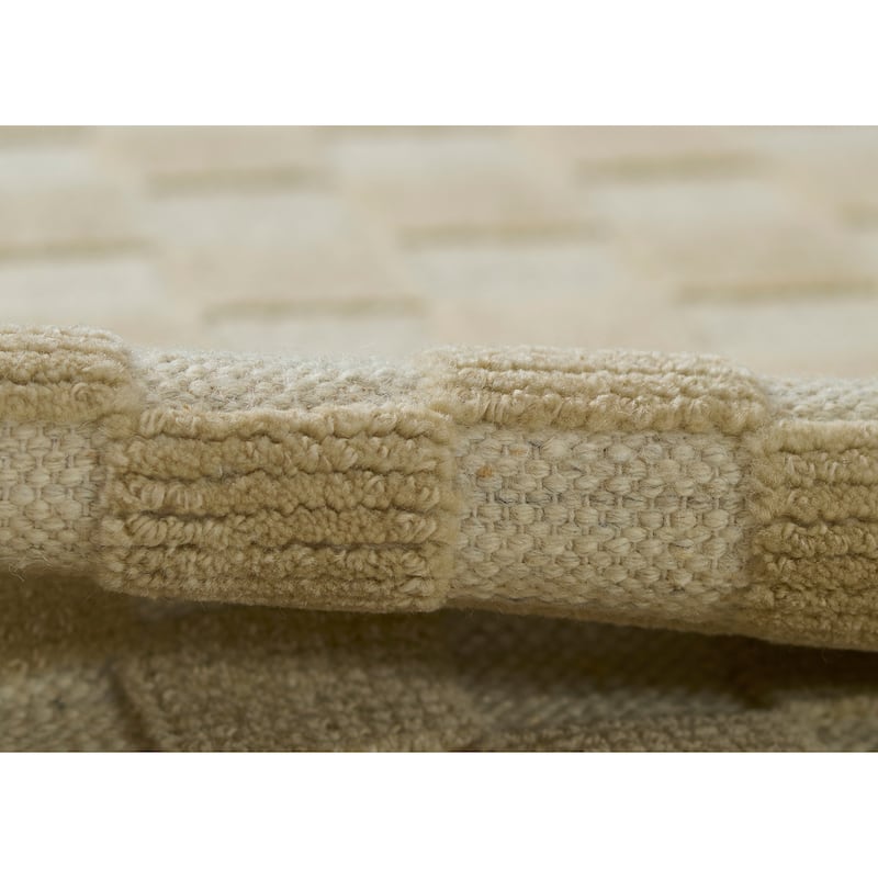 Momeni Willow Hand Woven Wool Checker Area Rug
