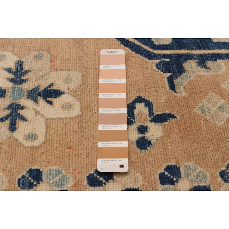 ECARPETGALLERY Hand-knotted Finest Ghazni Copper Wool Rug - 9'10 x 14'6