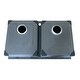 preview thumbnail 8 of 35, Sinber Drop in Double Bowl 304 Stainless Steel Kitchen Sink