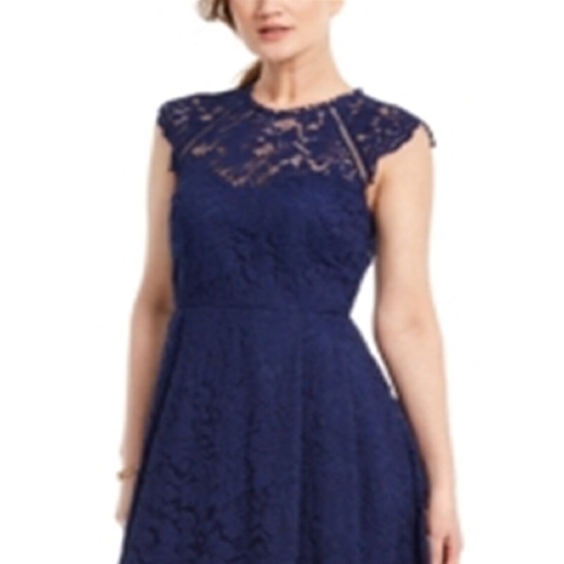 Vince Camuto Women's Lace Midi Dress Blue Size 2 - Bed Bath & Beyond - 40581890 Vince Camuto Women's Lace Midi Dress Blue Size 2 - Bed Bath & Beyond - 40581890