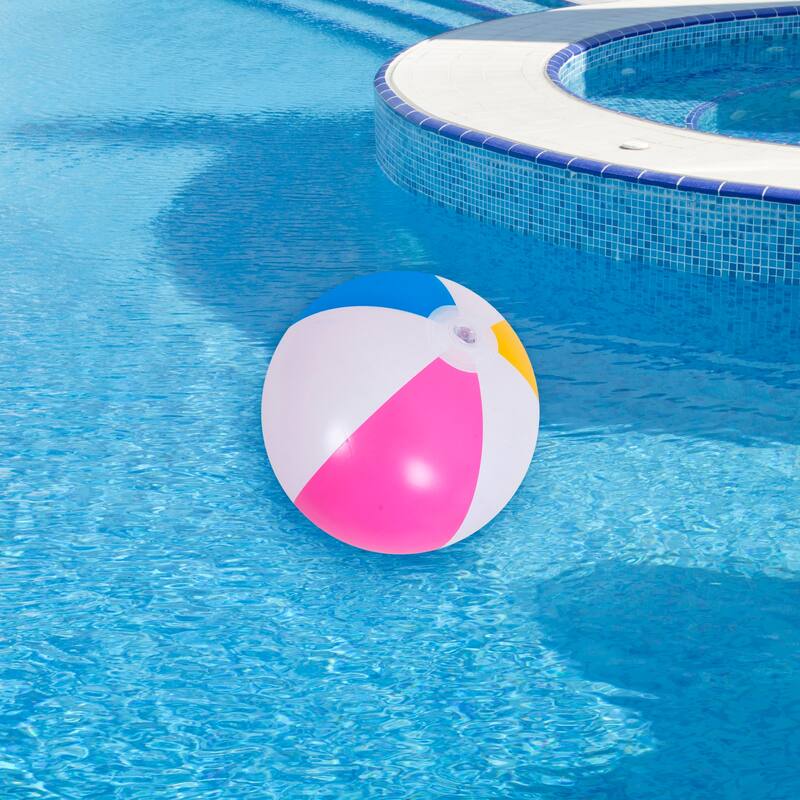 Inflatable 6-Panel Swimming Pool Beach Ball - 20"
