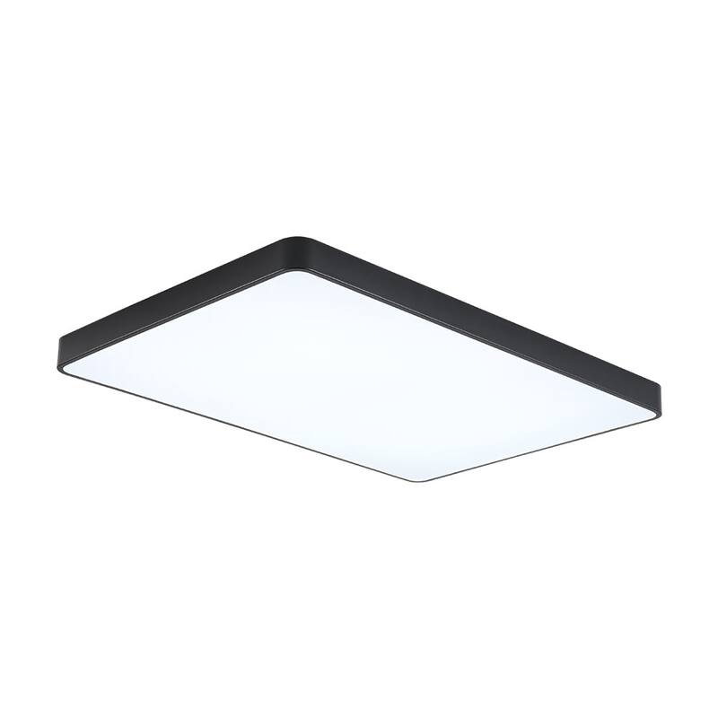 Dimmable LED Wide Rectangular Flush Mount Light 33.9 in
