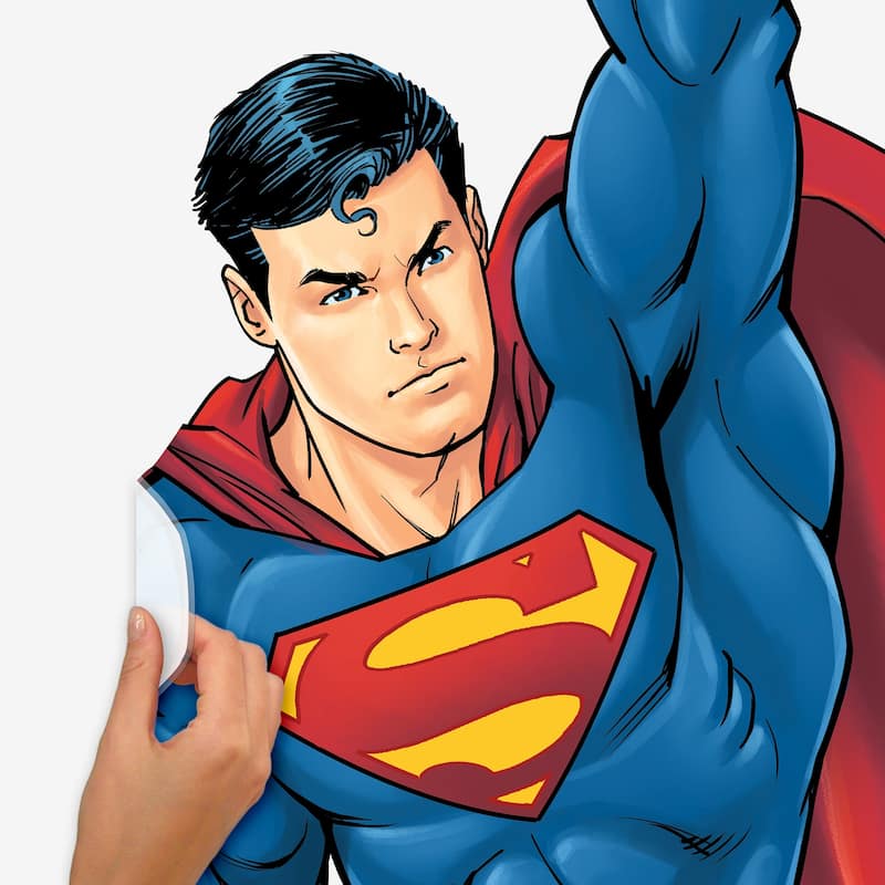 RoomMates Superman Global Hero Peel and Stick Wall Decals