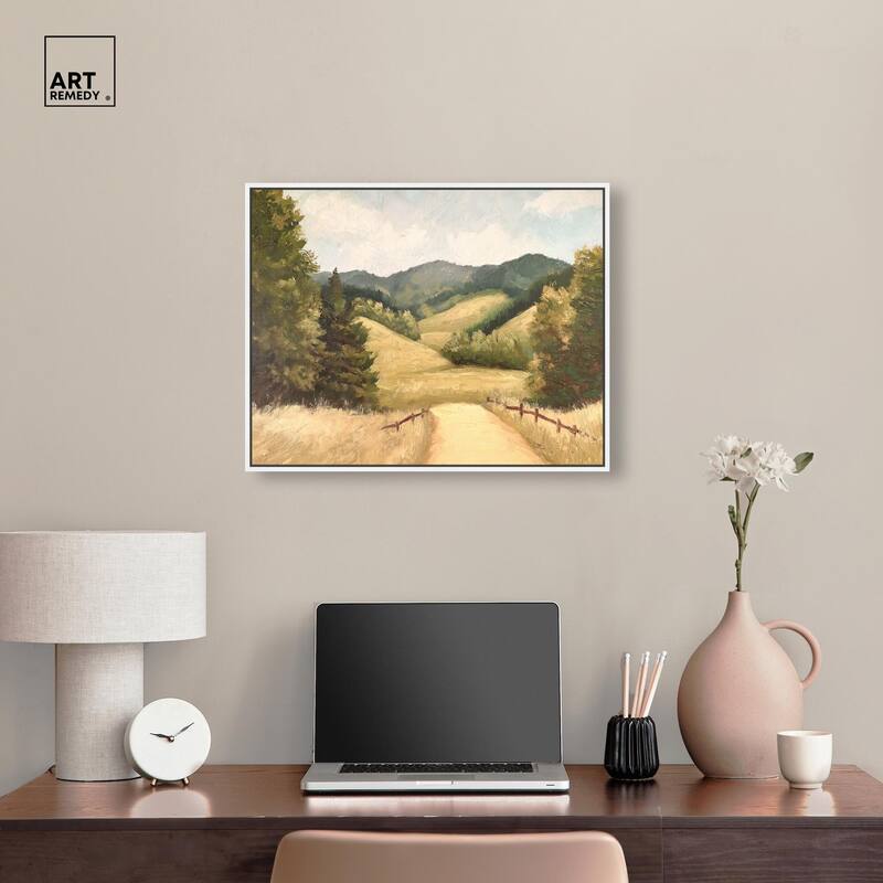 Summer Fields Canvas by Art Remedy