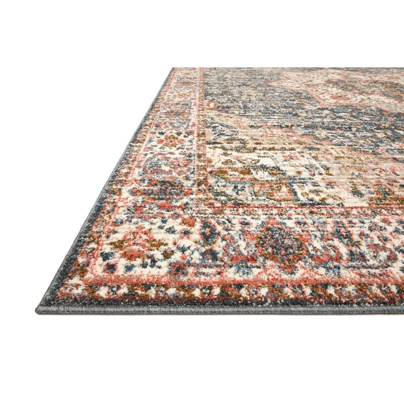 Alexander Home Valeria Distressed Boho Medallion Star Area Rug
