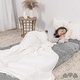 preview thumbnail 3 of 6, Milliard Tri Folding Sofa Mattress, Memory Foam Foldable Mattress with Ultra Soft & Washable Ribbed Fur Cover, Twin Size (Grey)