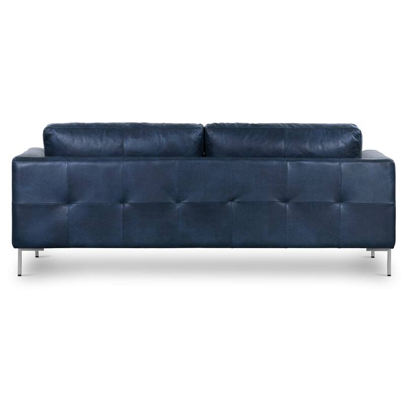 Poly & Bark Calle 90" Sofa - Full Grain Genuine Italian Leather