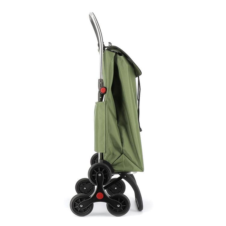 Shopping Trolley Rolser I-Max MF 6 Wheel Stair Climber Foldable - 19.1"W x 42.32"L x 15.16"H