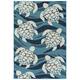 Ambrosi Sea Turtles Novelty Indoor/ Outdoor Area Rug