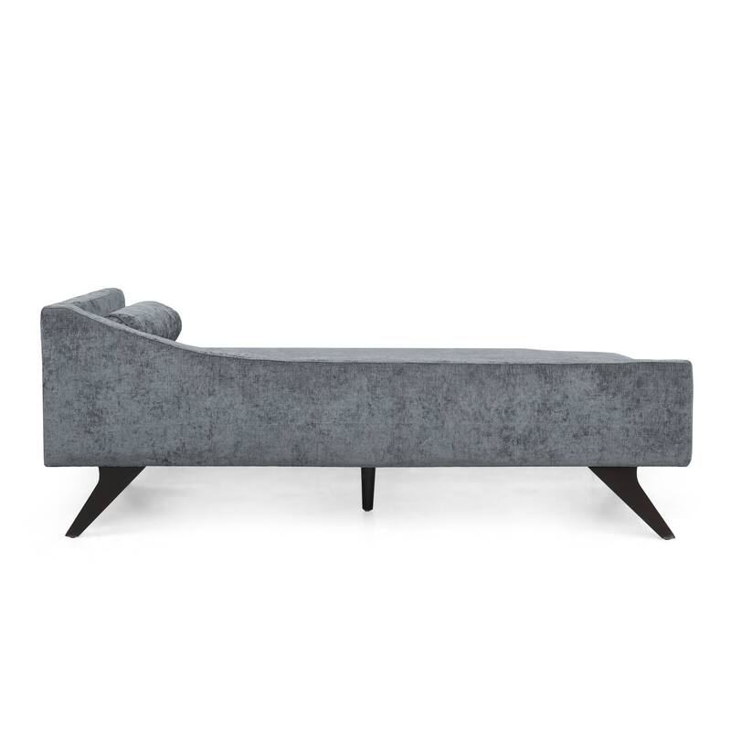 Cagle Mid-century Modern Chaise Lounge by Christopher Knight Home - 68.00" L x 27.50" W x 25.00" H
