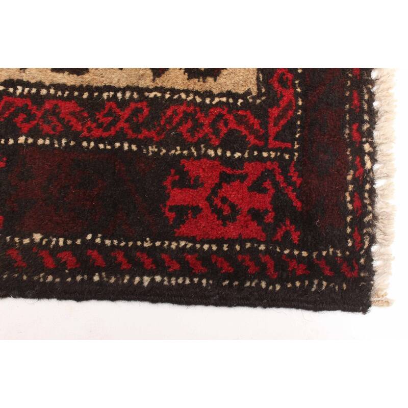 ECARPETGALLERY Hand-knotted Teimani Tan Wool Rug - 3'0 x 4'9