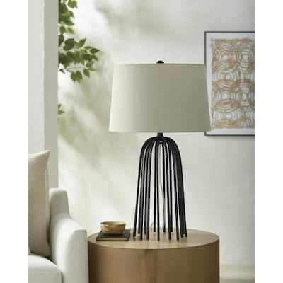 Livabliss Fermo Traditional Accent Table Lamp - 30"H x 17"W x 17"D