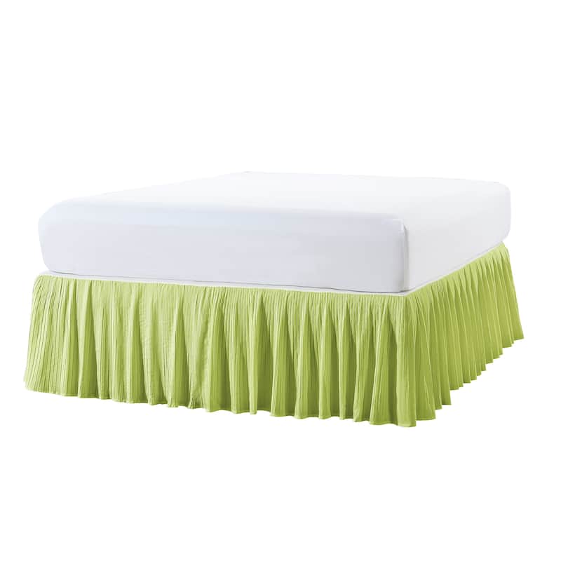 Serenta Pleated Bedskirt 18" Drop
