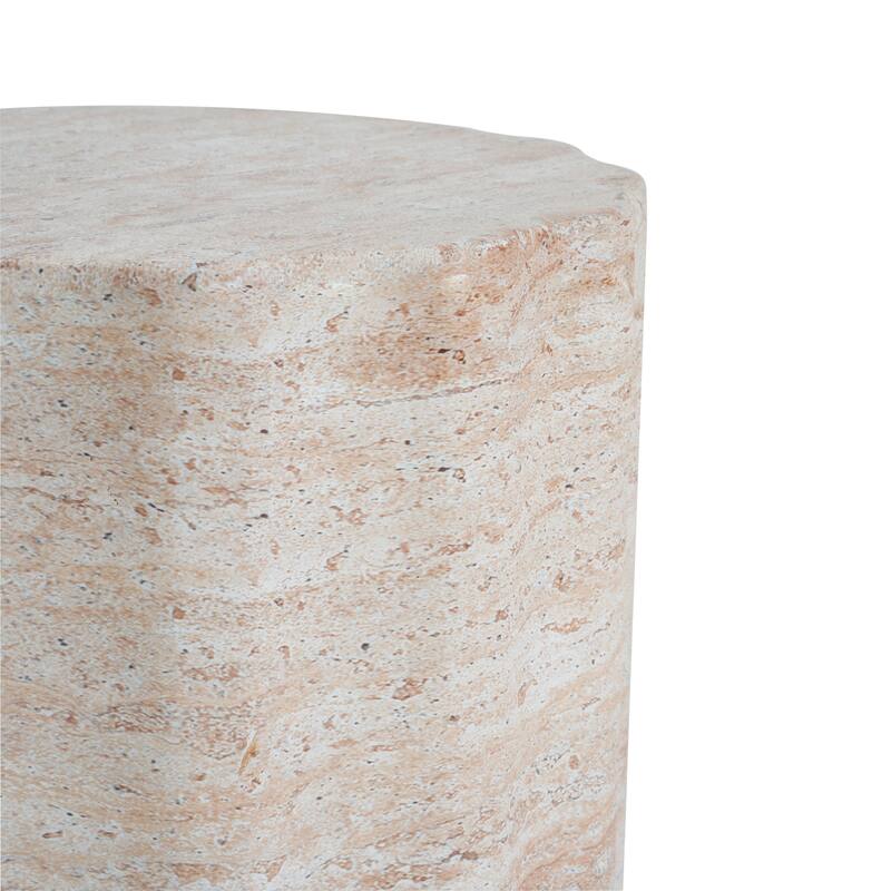 Cambio Outdoor Lightweight Concrete Side Table by Christopher Knight Home