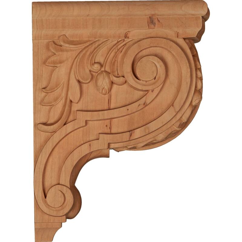 Hudson Acanthus Wood Corbel