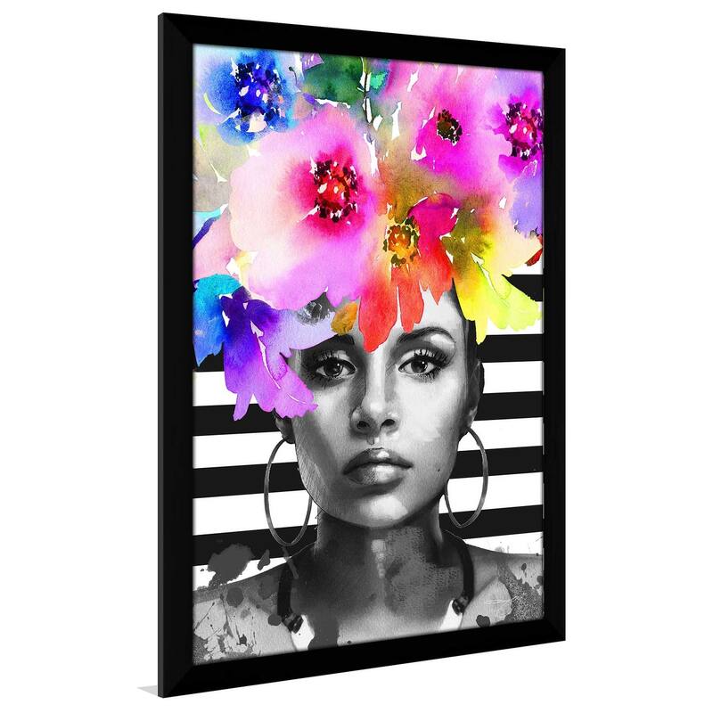 "Afrique Model 9" by Jodi Print on Acrylic