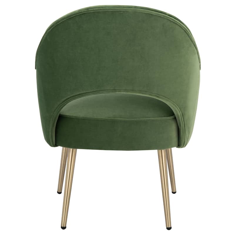 SAFAVIEH Manda Accent Chair - 23.2" W x 20.9" L x 31" H - 23Wx21Dx31H - Green