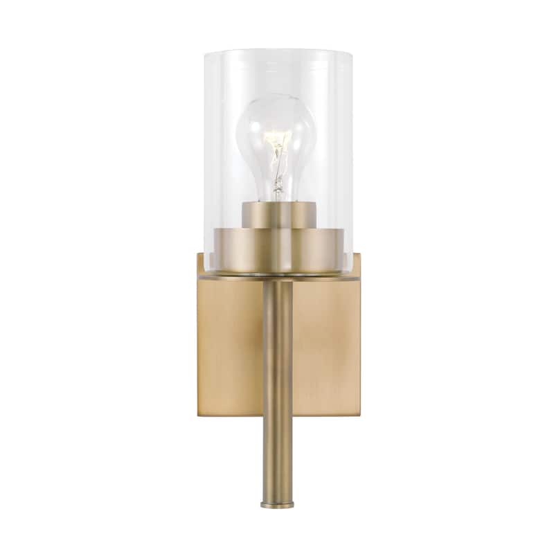 Mason 1-light Wall Sconce w/ Clear Glass
