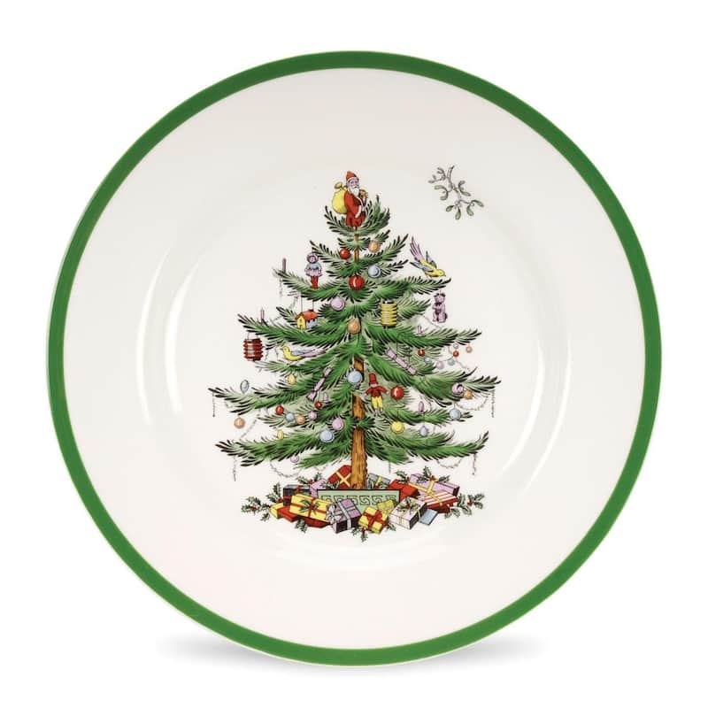 Spode Christmas Tree Plate - 10.5 in - Dinner Plate