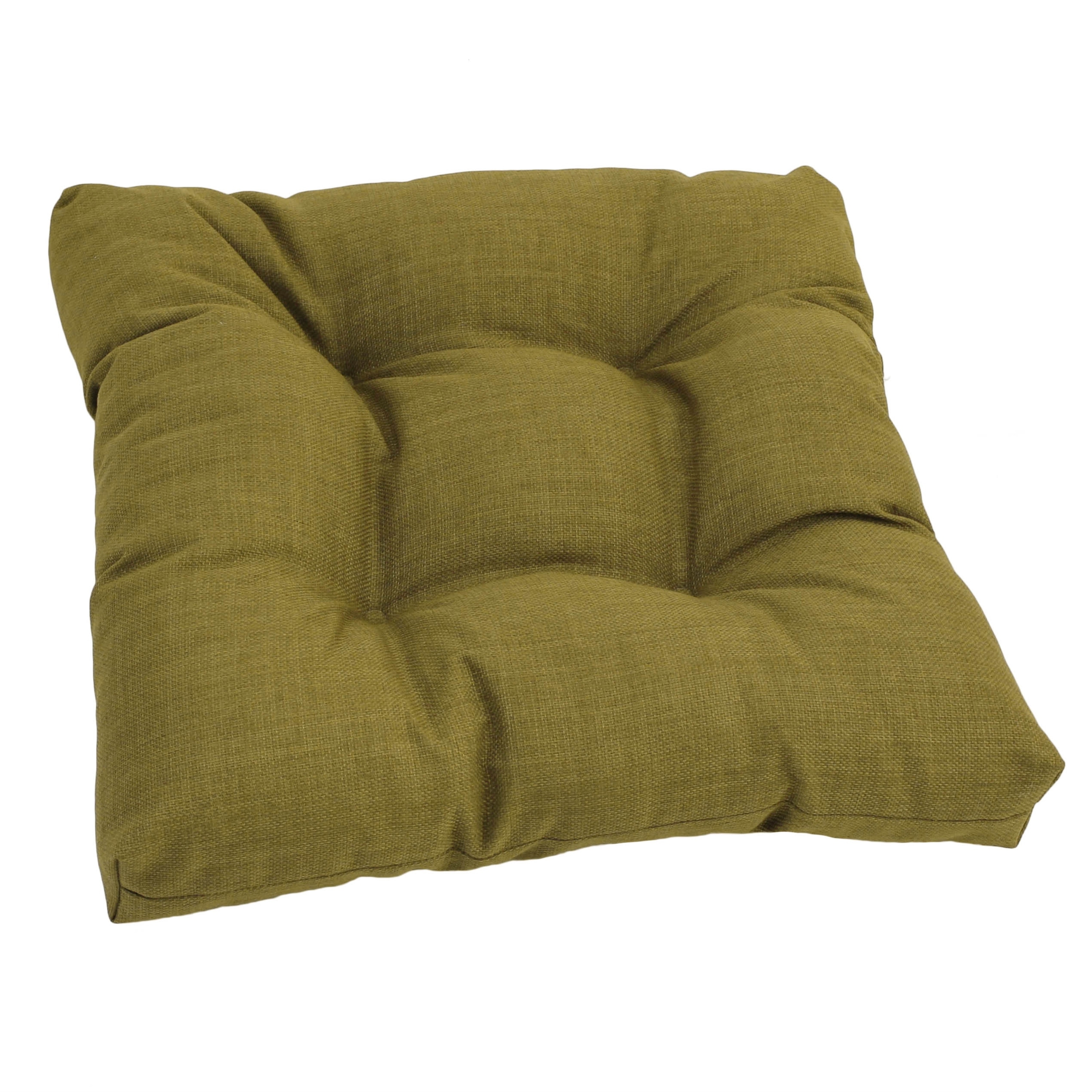 19-inch Square Indoor/Outdoor Tufted Chair Cushion - 19" x - Picture 12 of 74