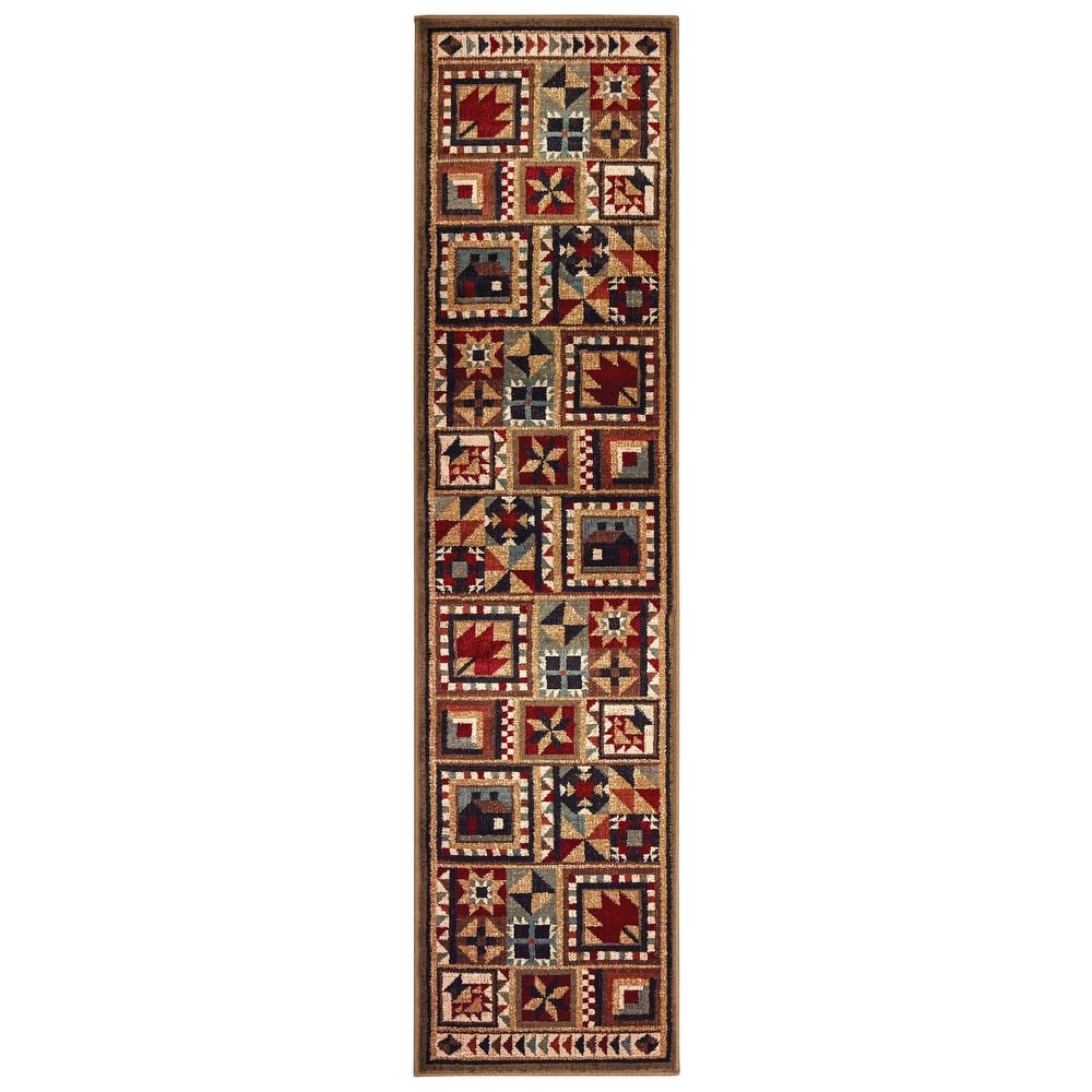Style Haven Westley Primative Farmhouse Area Rug