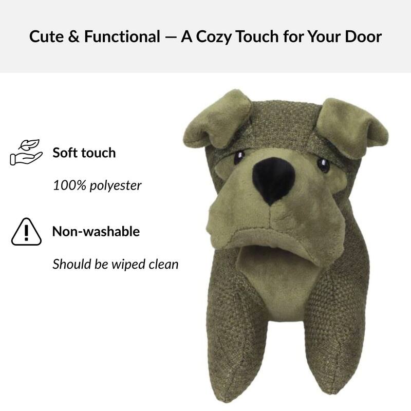 Dog-Shaped Draft Stopper 35 Inches