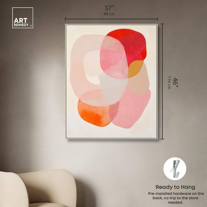 Gradient Genesis Canvas by Art Remedy