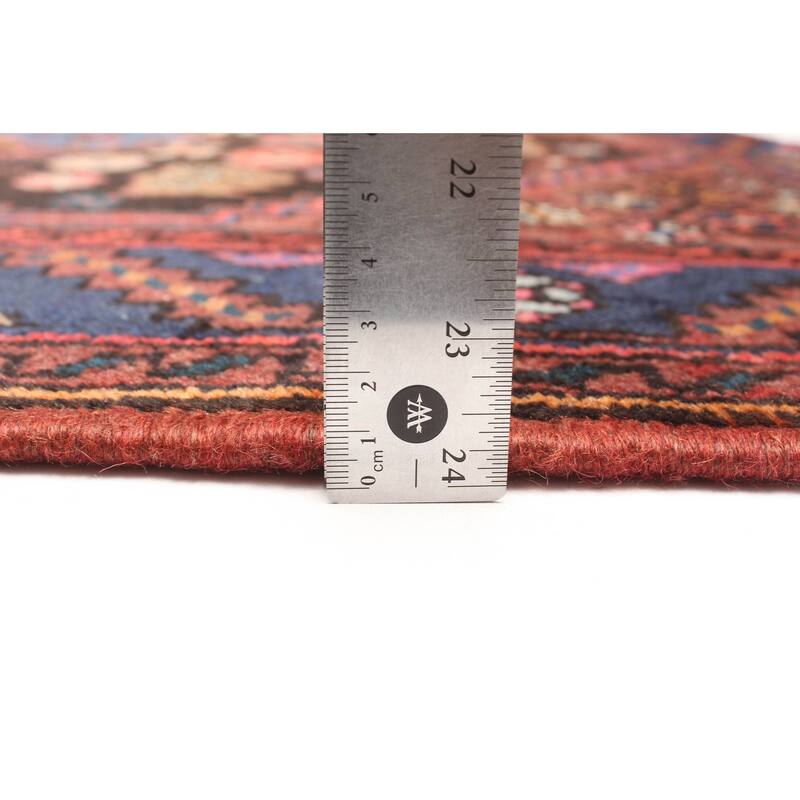 ECARPETGALLERY Hand-knotted Andelz Dark Brown Wool Rug - 3'11 x 6'9