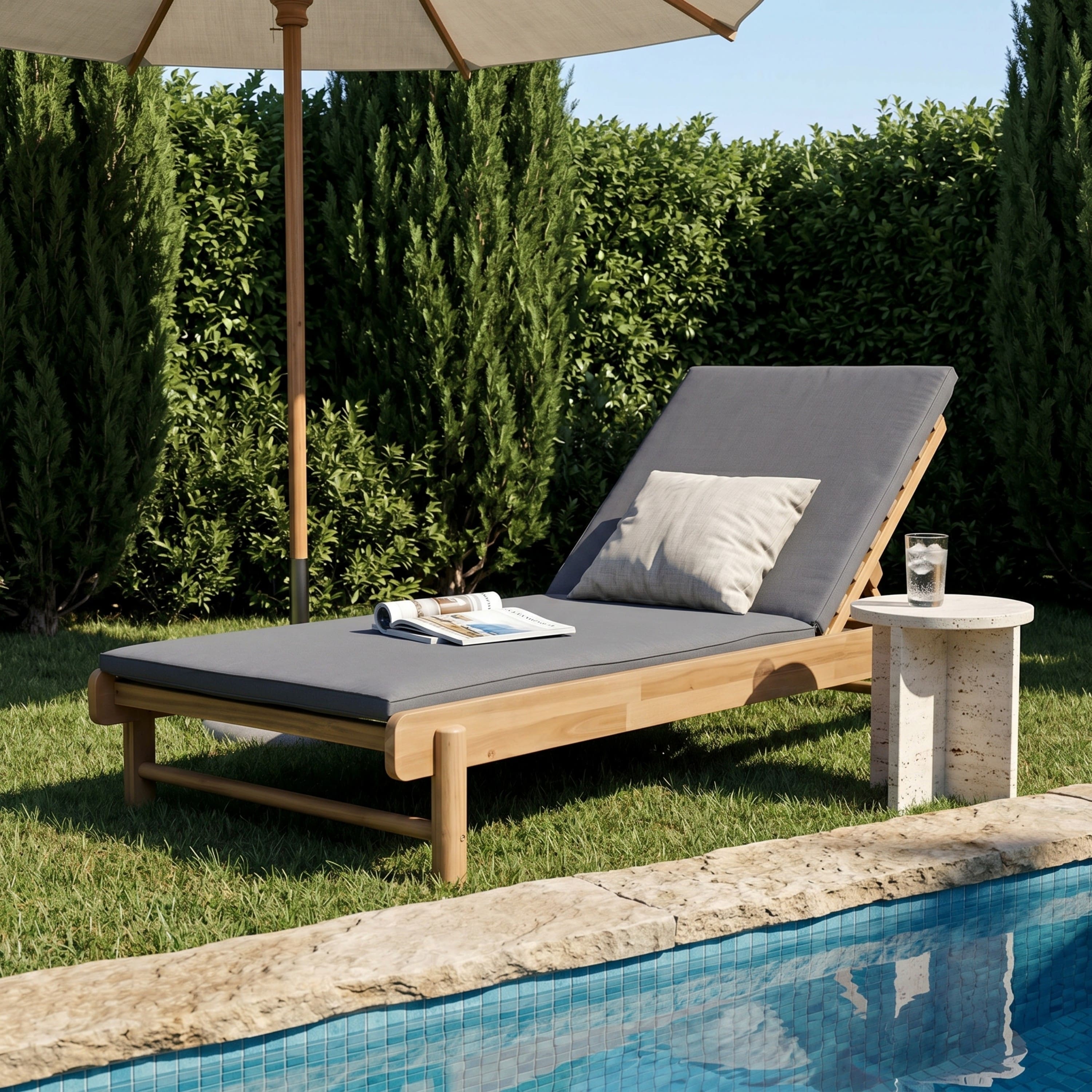 Option Dark Grey +Light Teak