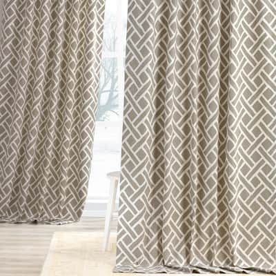 Exclusive Fabrics Martinique Cotton Curtain (1 Panel)