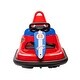 preview thumbnail 50 of 96, Kids 6V Ride-On Bumper Car with Parental Remote, Bluetooth Music, and Anti-Collision Padding