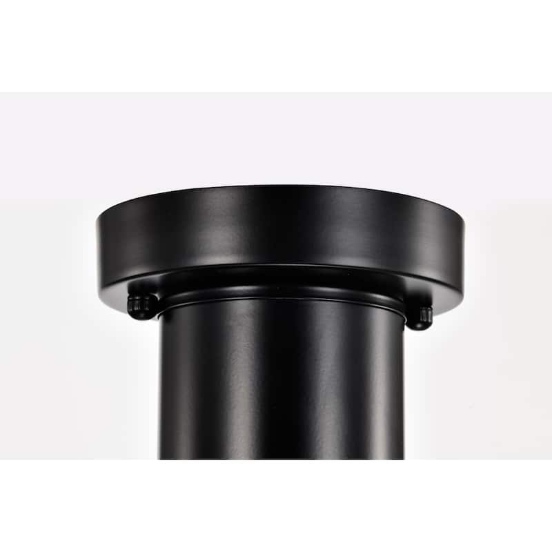 Pimlin 10-Light Baton Style Semi-Flush Mount Ceiling Lamp