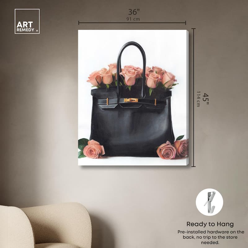 Doll Memories - Exclusif Roses Canvas by Art Remedy, Gallery Wrapped