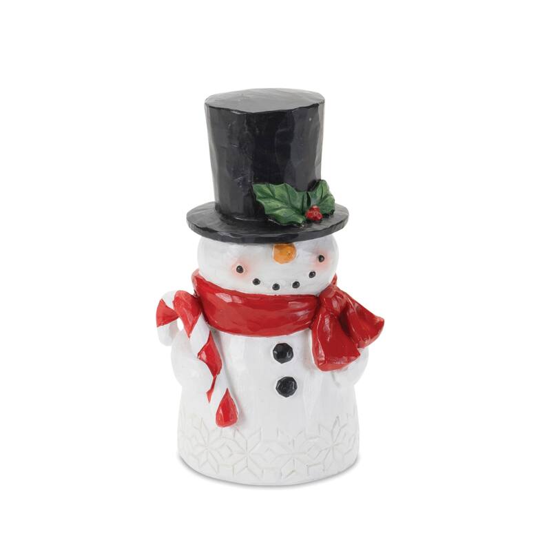 Winter Snowman Figurine (Set of 2)