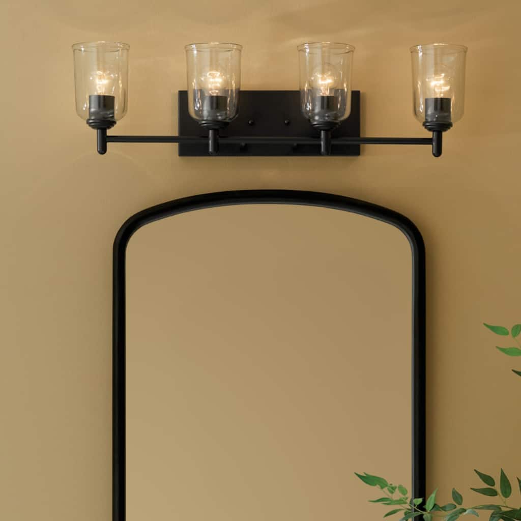 Kichler Lighting Shailene Bathroom Vanity Light with Clear Glass
