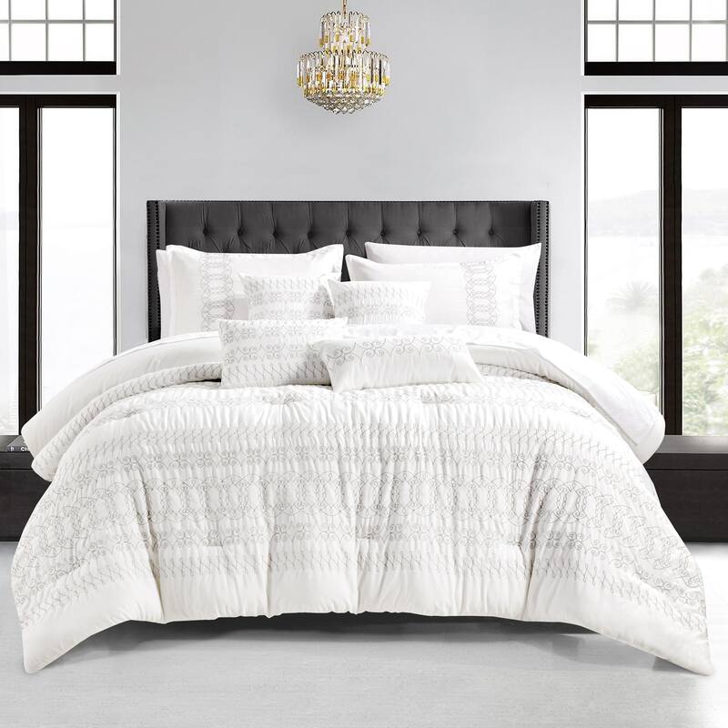 GABBATHA Luxury 7 Piece Comforter Set