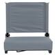 2 Pack 500 lb. Rated Lightweight Stadium Chair-Handle-Padded Seat