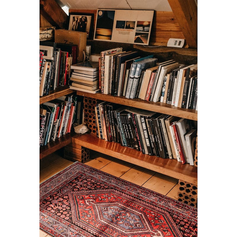 ECARPETGALLERY Hand-knotted Anadol Red Wool Rug - 4'9 x 6'10