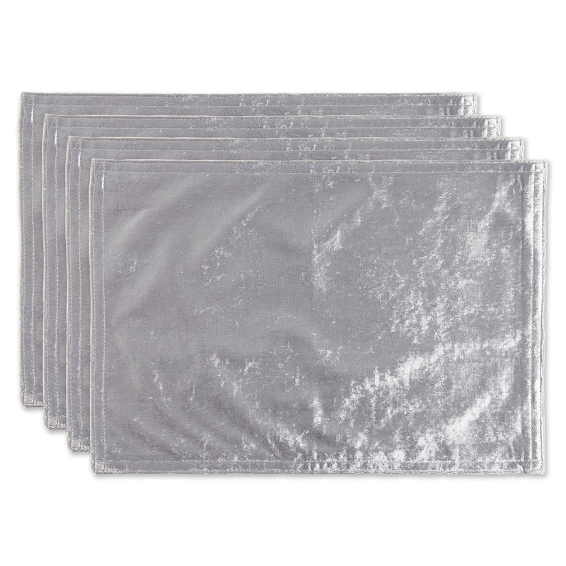 DII Cream Velvet Placemat (Set of 4)