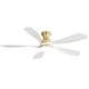 preview thumbnail 6 of 67, 52"/66" Inch Ceiling Fan with Light,APP and Remote Control, Low Profile,Smart Optional