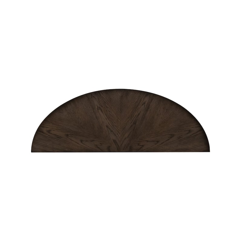 Penton Espresso Stone Sofa Table