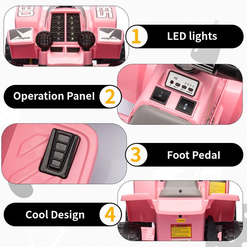 6V Ride On Toy Car for Kids