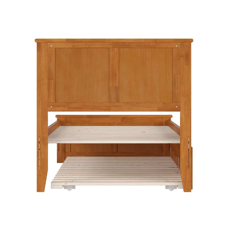 AFI Madison Platform Bed with Matching Footboard & Trundle