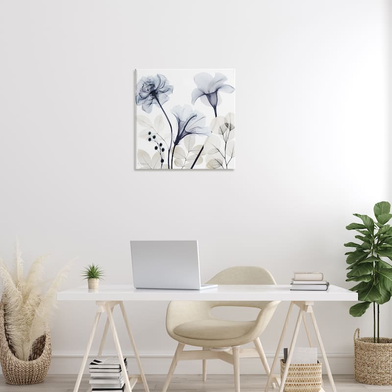 Stupell Sophisticated Minimal Flowers Canvas Wall Art Design By Albert Koetsier